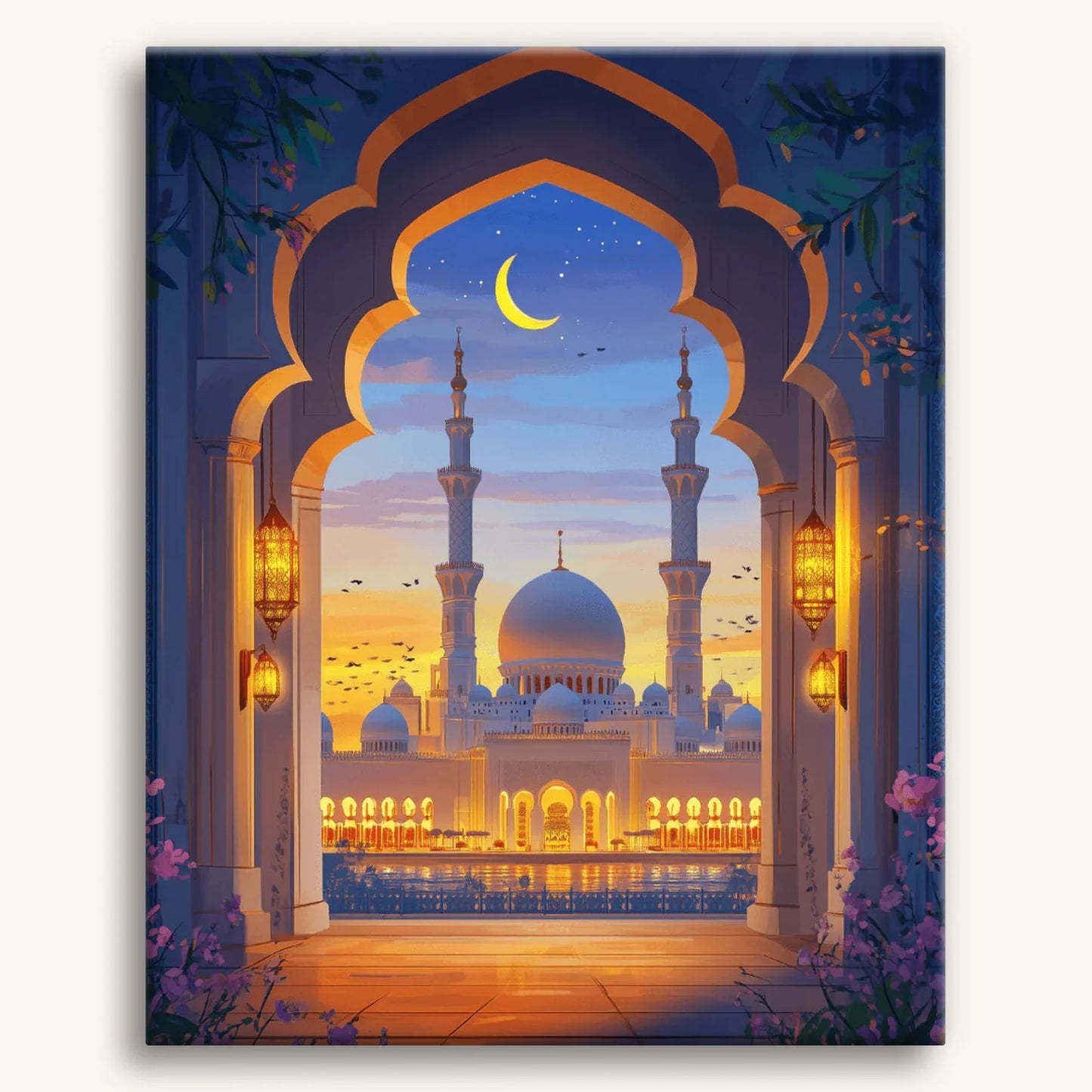 Nuit à Sheikh Zayed