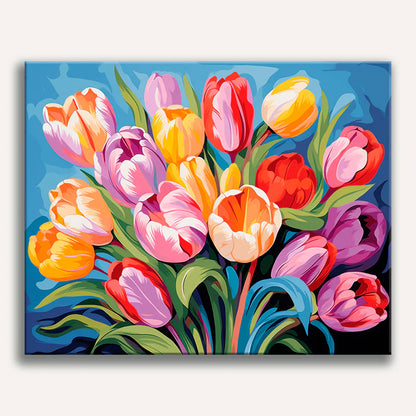 Bouquet de tulipes